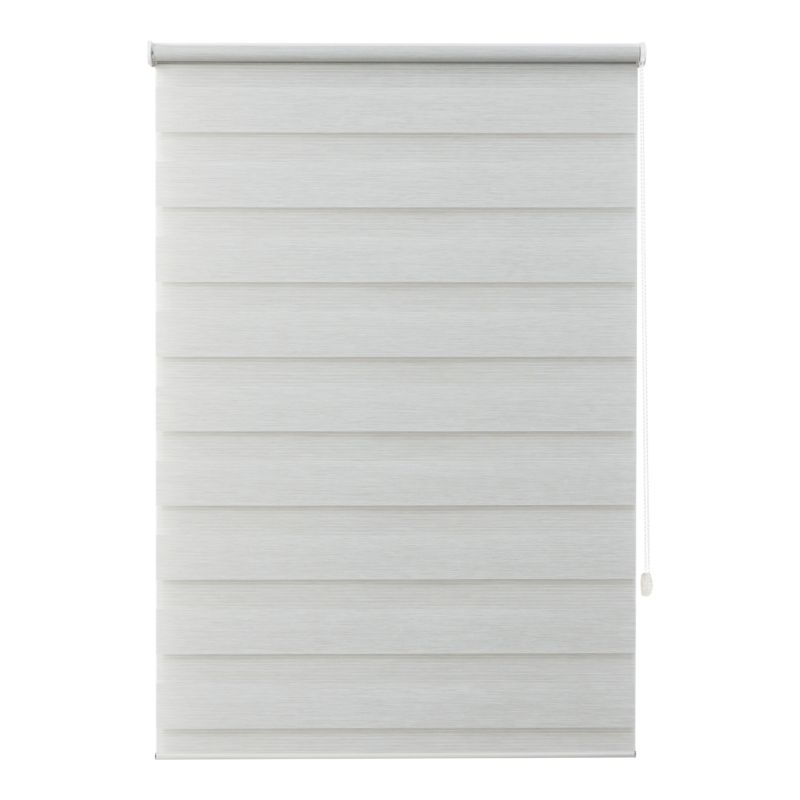 Roleta dzień/noc GoodHome Elin 87,3 x 160 cm biały