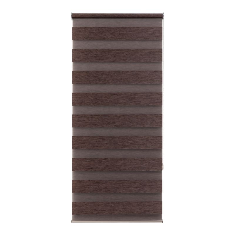 Roleta GoodHome Brize 37,3 x 160 cm brązowa