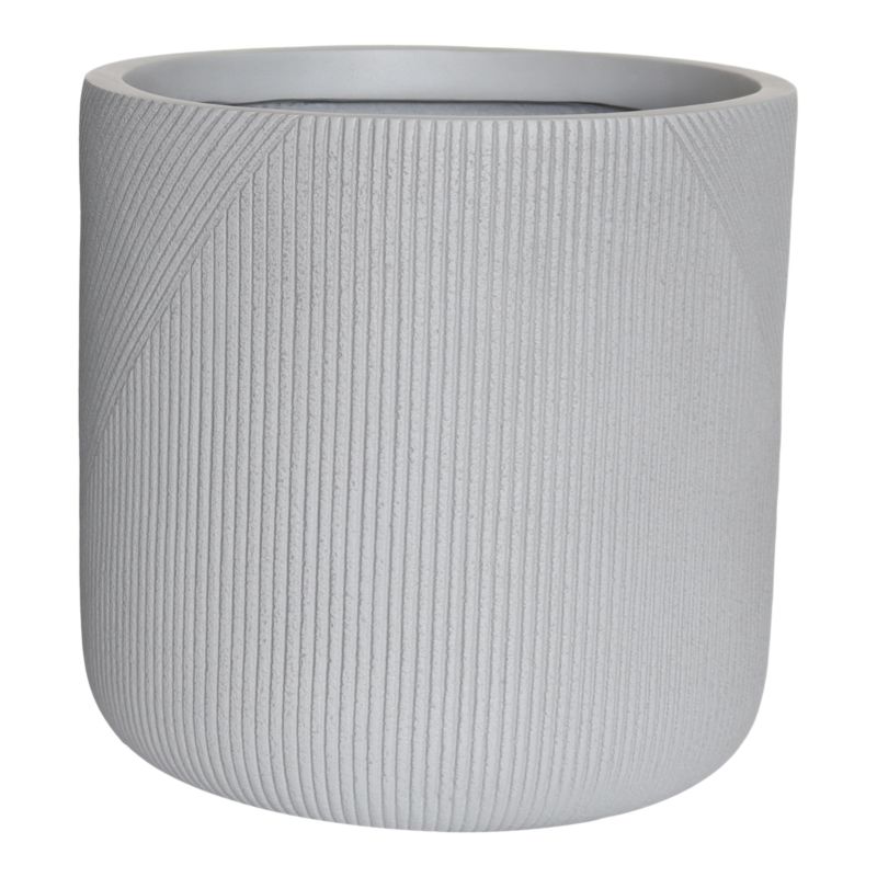 Donica Verve 30 cm szara w paski