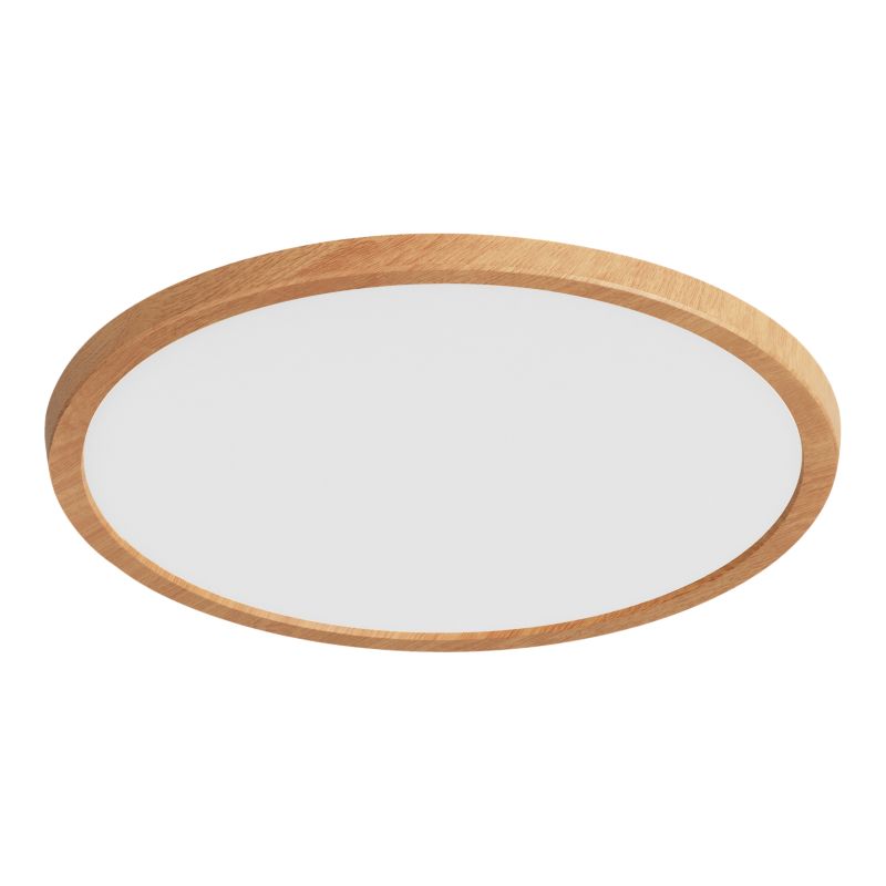 Plafon GoodHome Solidaster 14,5 W 1600 lm CCT IP44 imitacja drewna