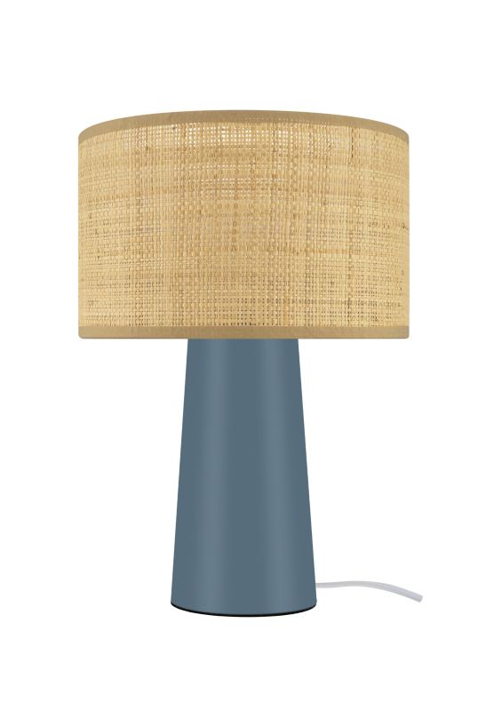 Lampa stołowa GoodHome Tolland 1 x E14 niebieska