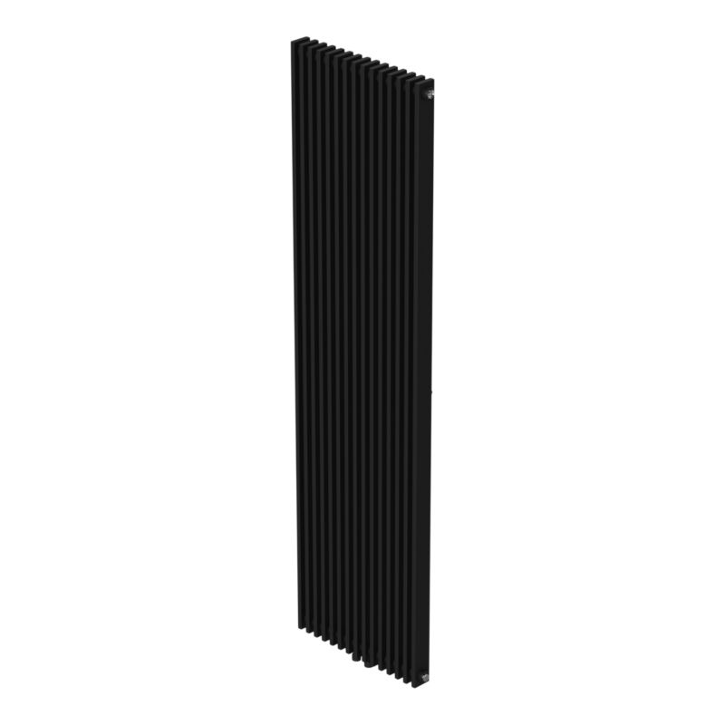 Grzejnik dekoracyjny GoodHome Kensal 180 x 50 cm czarny