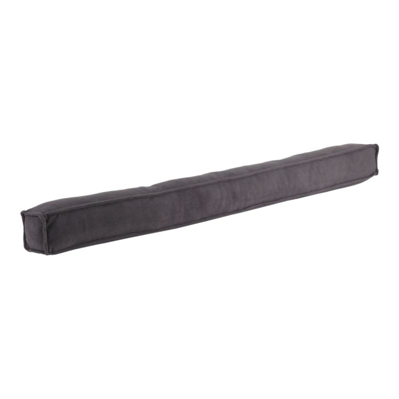 Osłona antyprzeciągowa pod drzwi z tkaniny Volden magnetyczna szara 91 cm