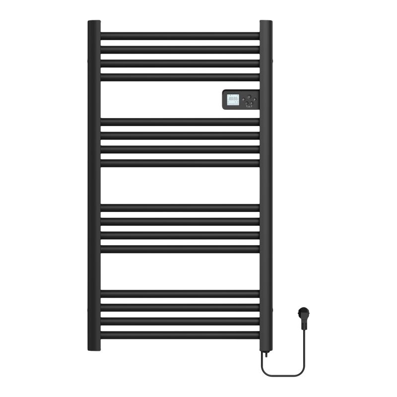 Grzejnik elektryczny GoodHome Melton 96 x 54 cm 500 W czarny