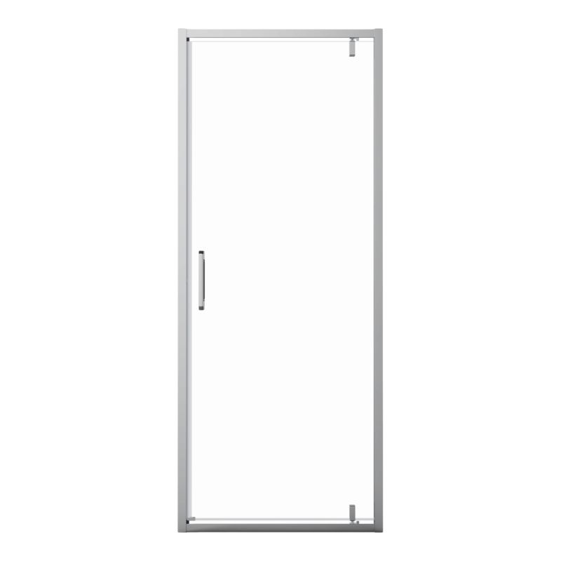 Drzwi prysznicowe wahadłowe GoodHome Maza 70 cm chrom/transparentne