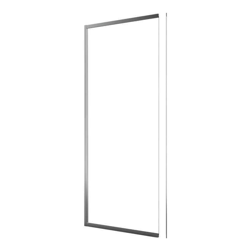 Ścianka prysznicowa GoodHome Maza 80 cm chrom/transparentna