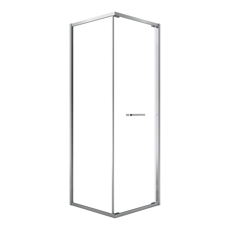 Kabina prysznicowa kwadratowa GoodHome Maza Easy 70 cm chrom/transparentne