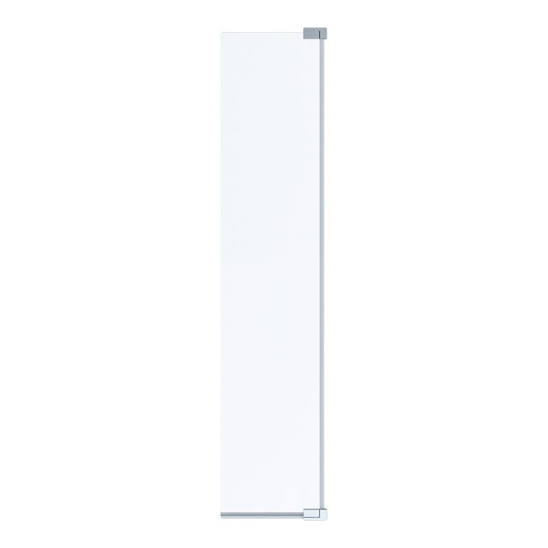 Ścianka prysznicowa GoodHome Evanna 30 cm chrom/transparentna