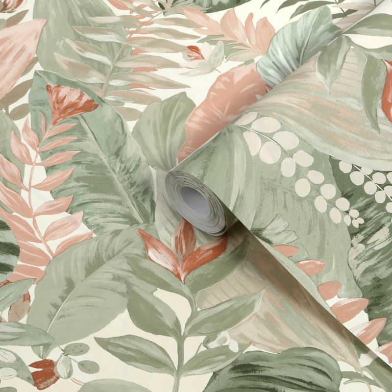 Tapeta GoodHome palmy wielokolorowa