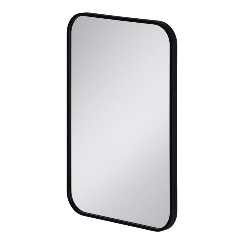 Lustro prostokatne GoodHome Tisa slim 40 x 60 cm czarne