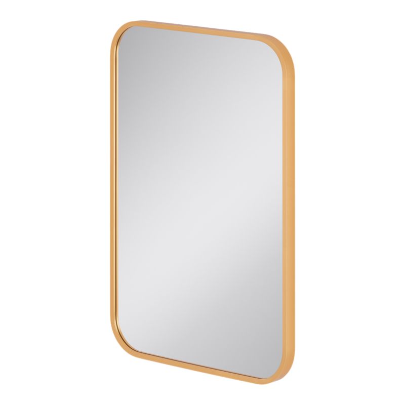 Lustro prostokatne GoodHome Tisa slim 40 x 60 cm złote