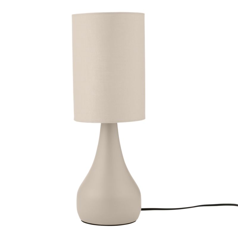 Lampa stołowa Tertrez 1 x E14 beżowa