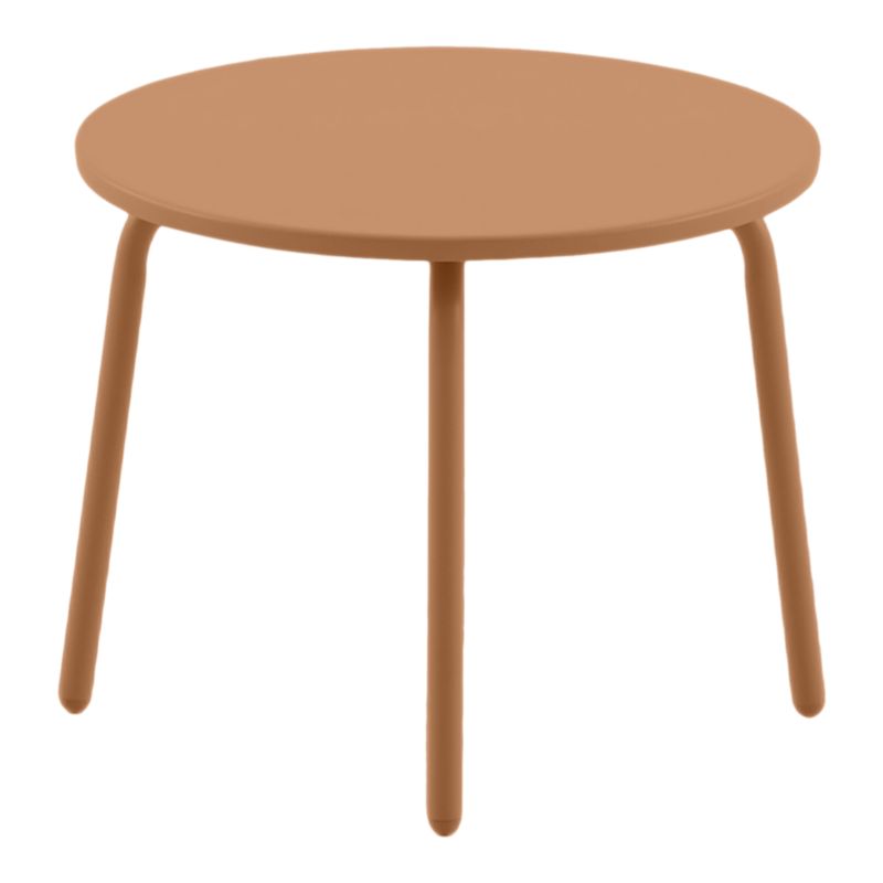 Stolik GoodHome Matola 40 cm pomarańczowy