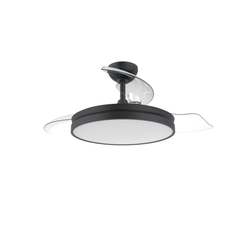 Lampowentylator GoodHome Veluzi 106 cm 3600 lm CCT czarny