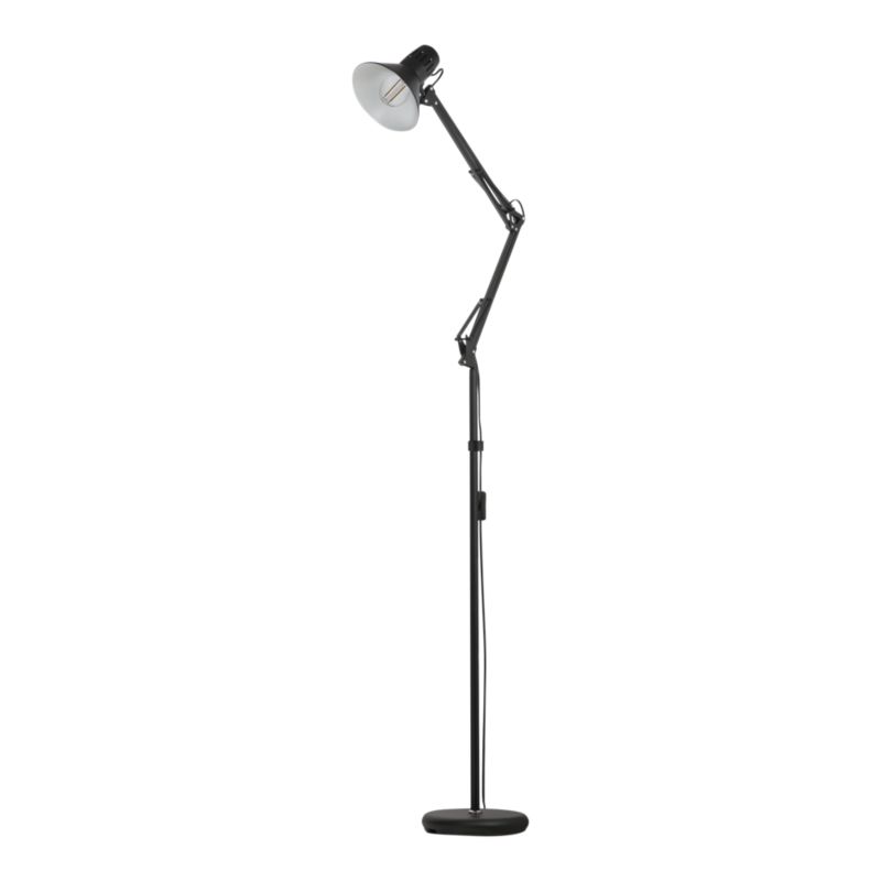 Lampa podłogowa Pygora 1 x E27 czarna