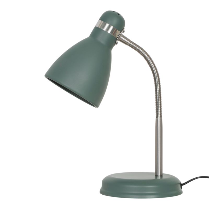 Lampa biurkowa Narajo 1 x E27 zielona
