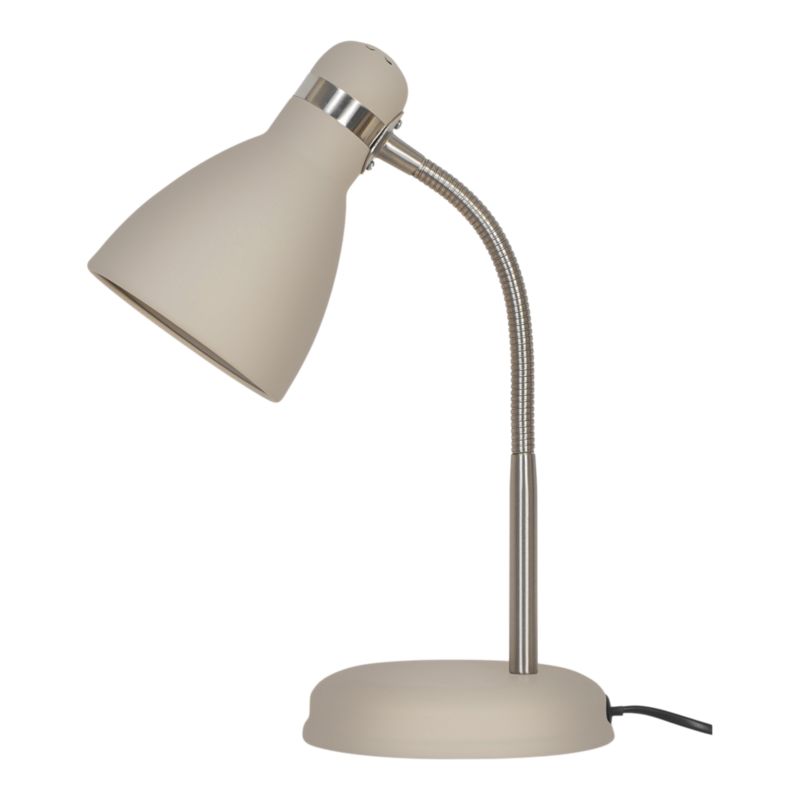 Lampa biurkowa Narajo 1 x E27 kremowa