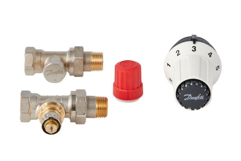 Zestaw termostatyczny prosty Danfoss 3-elementowy