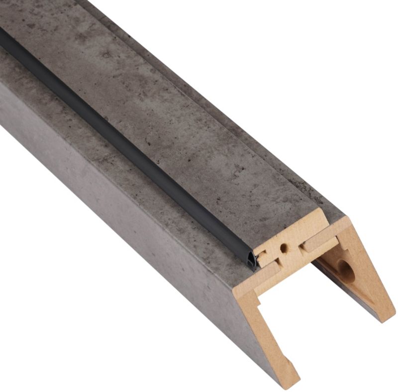 Belka ościeżnicy regulowana 80-100 mm ciemny beton 90 cm