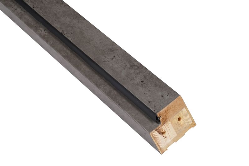 Belka stała 90 cm ciemny beton