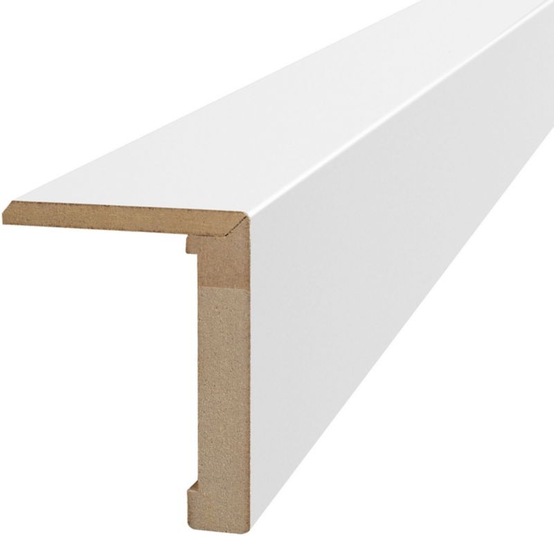 Kątownik Stira Door do ościeżnicy regulowanej z przedłużanym piórem 40 mm 90 cm biały