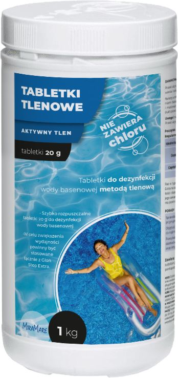 Tabletki tlenowe 20 g Miramare 1 kg