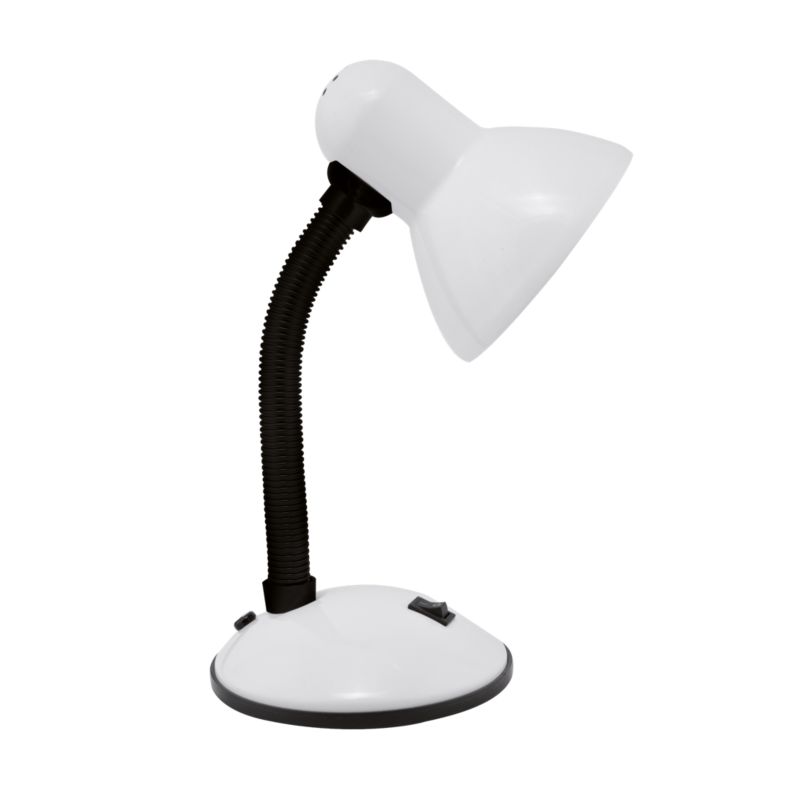 Lampa biurkowa Struhm Tola 1 x E27 biała
