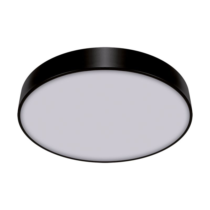 Plafon LED Struhm Totem okrągły 48 W 4000 K czarny