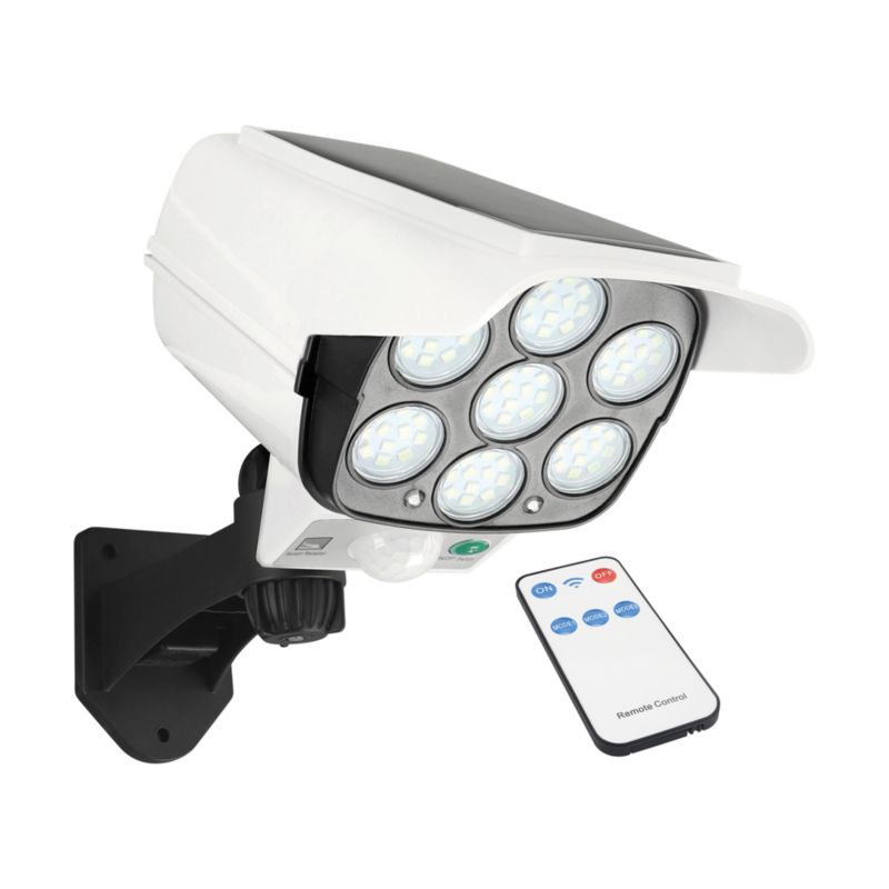 Naświetlacz solarny LED Struhm Sono z czujnikiem ruchu cool white 5 W biały