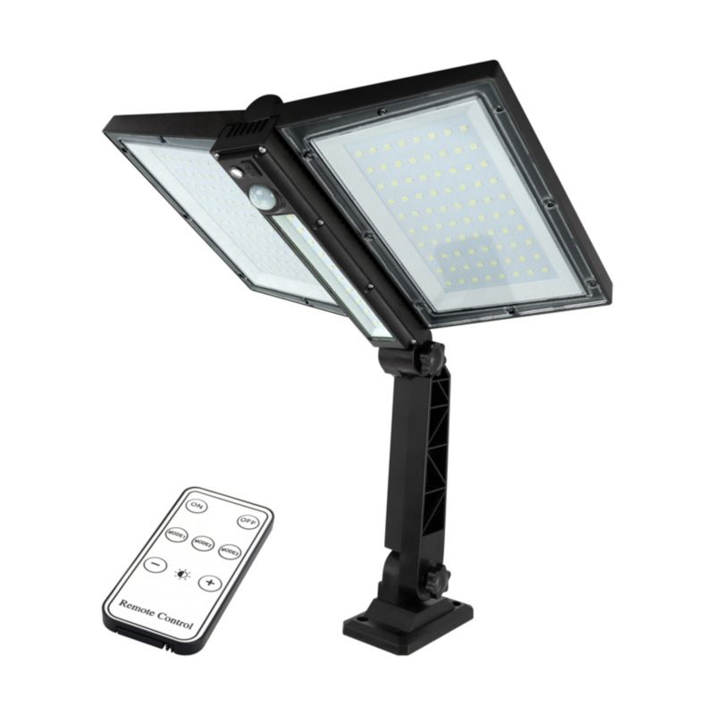 Naświetlacz solarny LED Struhm Angelo z czujnikiem ruchu cool white 9 W