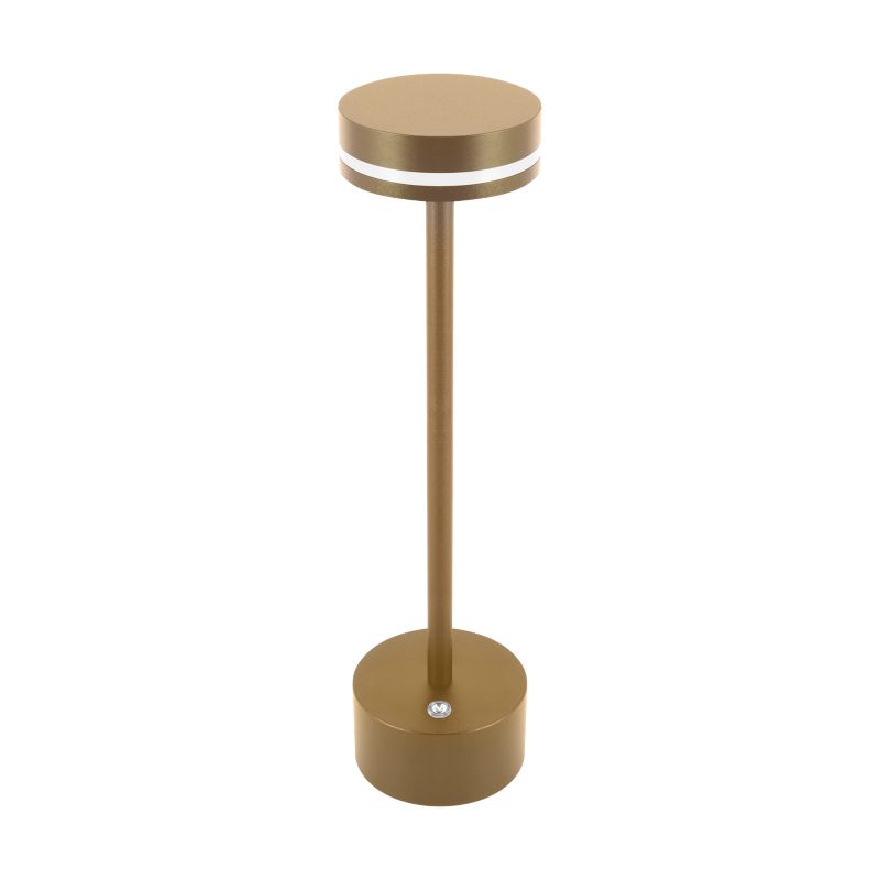 Lampa stołowa LED Struhm Talia CCT USB złota