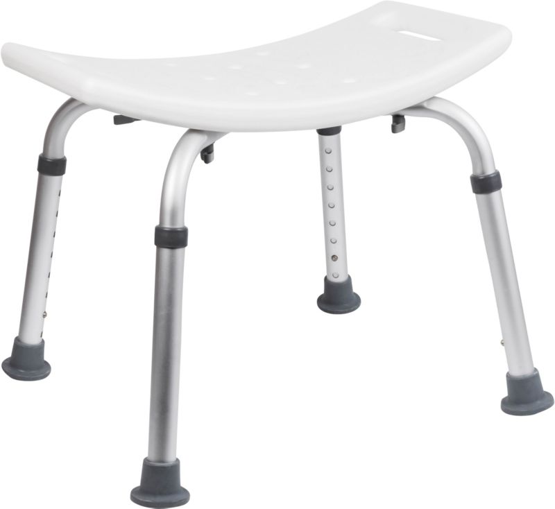 Taboret prostokątny Masterline Pro biały