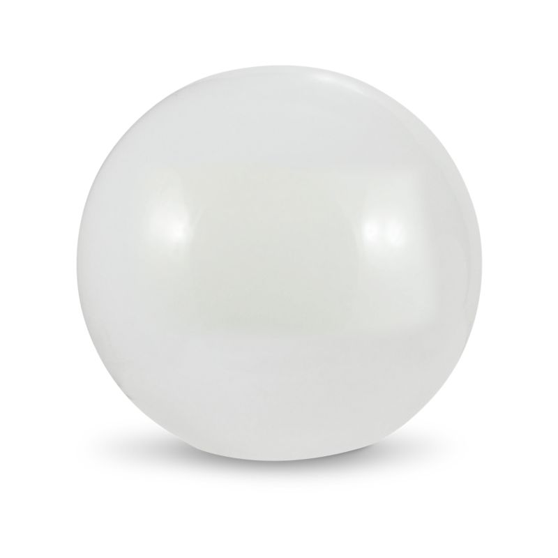 Lampa solarna kula Goldlux 30 cm biała