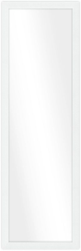 Lustro Knor Paulina 46 x 146 cm w ramie białe
