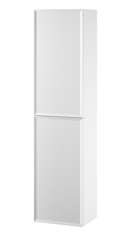 Słupek wiszący Cersanit Mille 39,5 x 160 x 34 cm biały mat