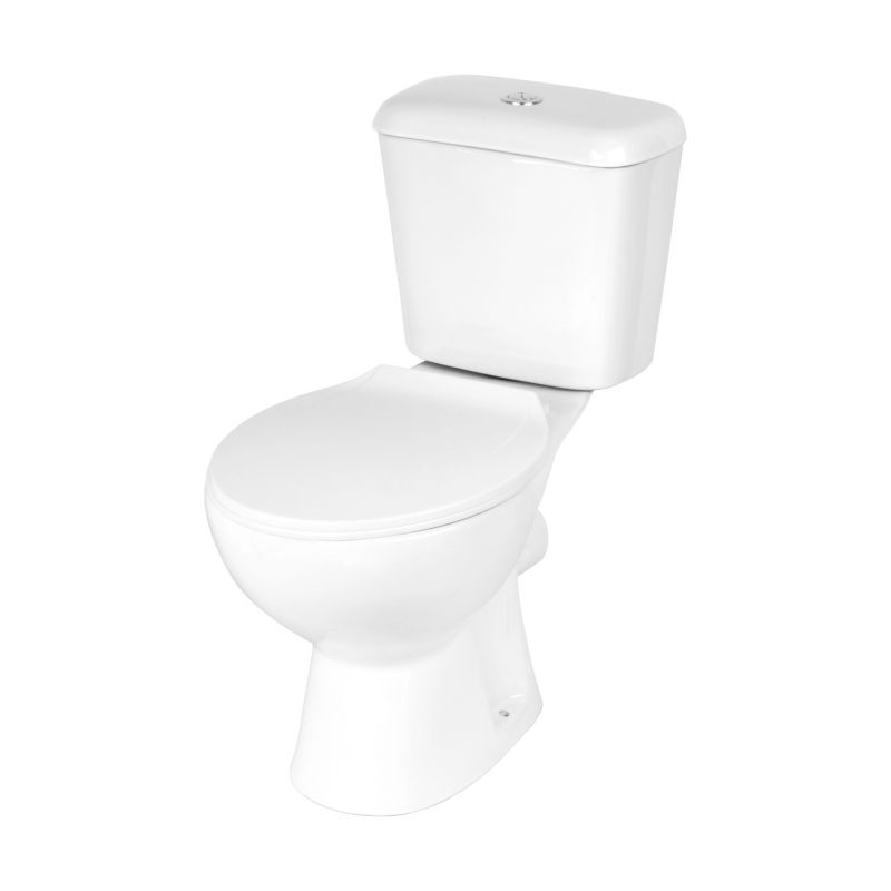 Kompakt WC Orinoco Flow z deską z polipropylenu
