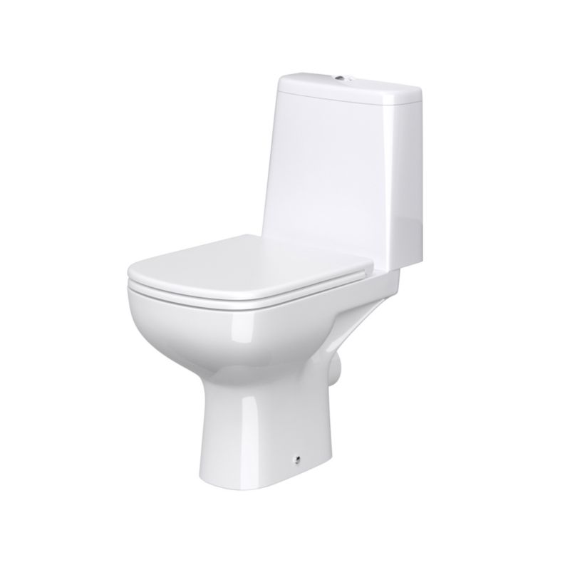Kompakt WC Cersanit Seno bezkołnierzowy 3/5 l z deską wolnoopadającą