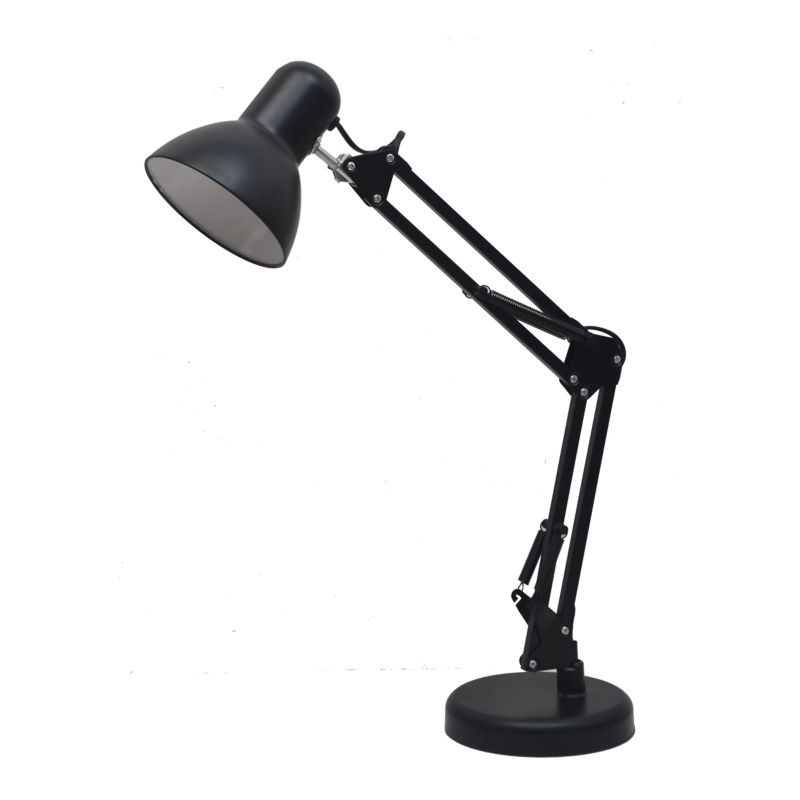 Lampka biurkowa Milagro Nexa 1 x E27 czarna