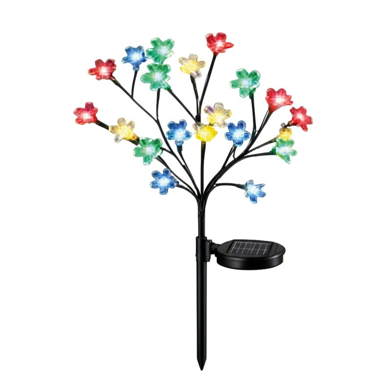 Lampa solarna wbijana Milagro Tree RGBW IP44 84 cm
