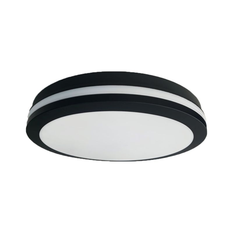 Plafon piwniczny Marlon 18 W 4000 K czarny