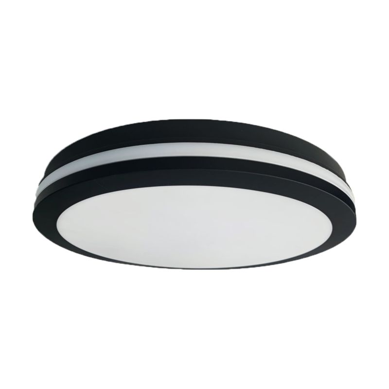 Plafon piwniczny Marlon 36 W 4000 K czarny