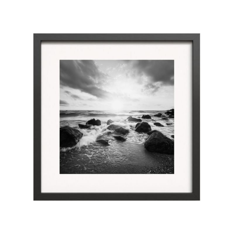 Obraz z ramą Modernpik 30 x 30 cm przepływ