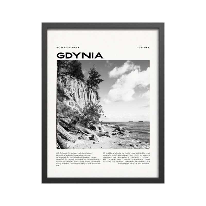 Obraz z ramą Modernpik 30 x 40 cm Gdynia Orłowo