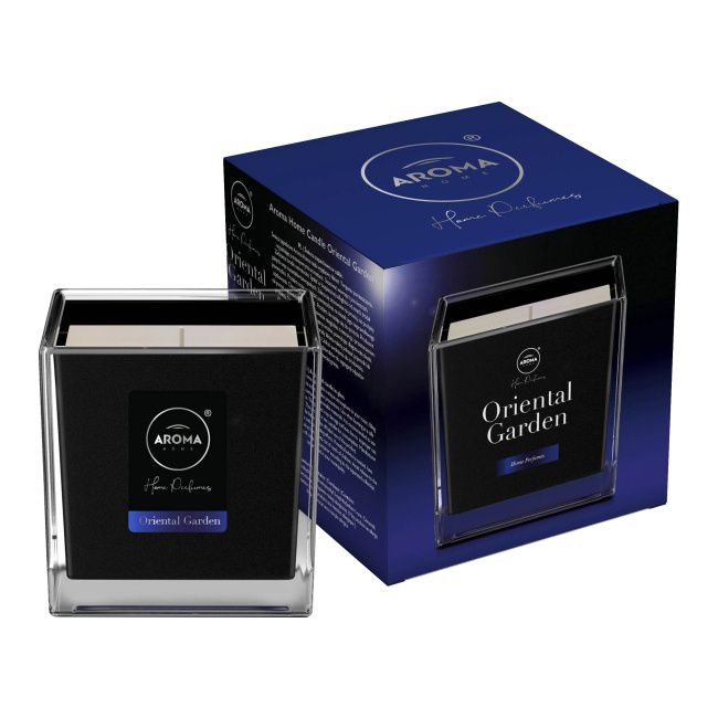 Świeca Aroma Home Black oriental garden 155 g