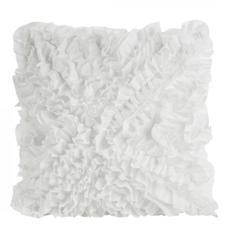 Poduszka Eurofirany Mirena 45 x 45 cm biała