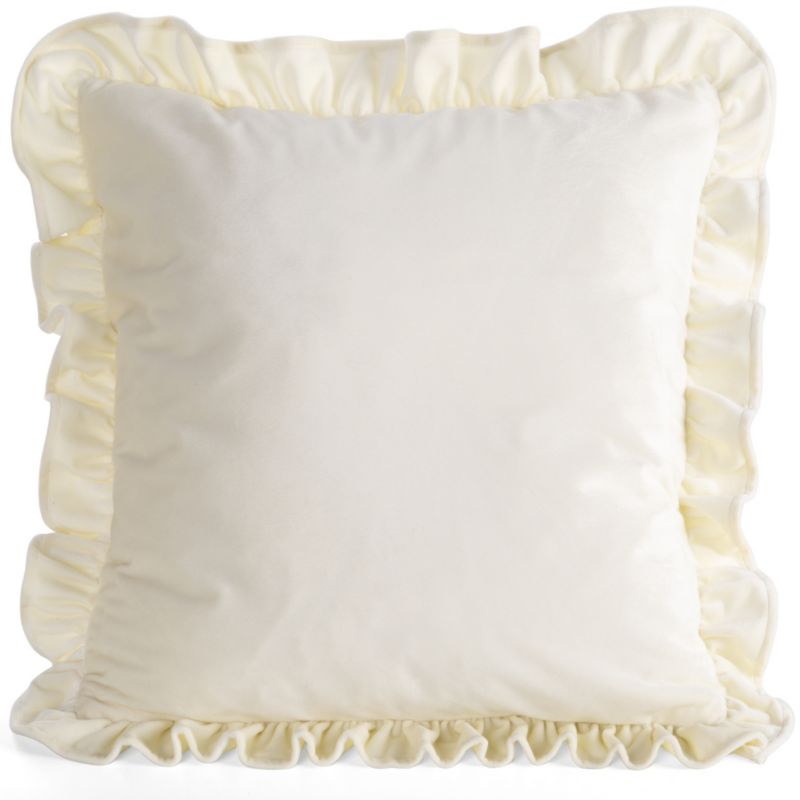 Poduszka Brenda 45 x 45 cm zółty