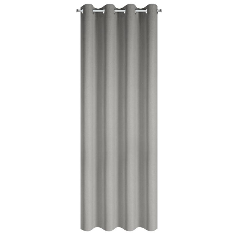 Zasłona Tess 135 x 250 cm stalowa