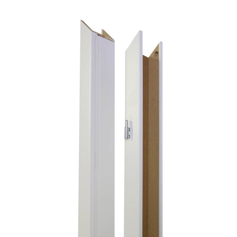 Baza ościeżnicy regulowana 100-140 mm prawa biała