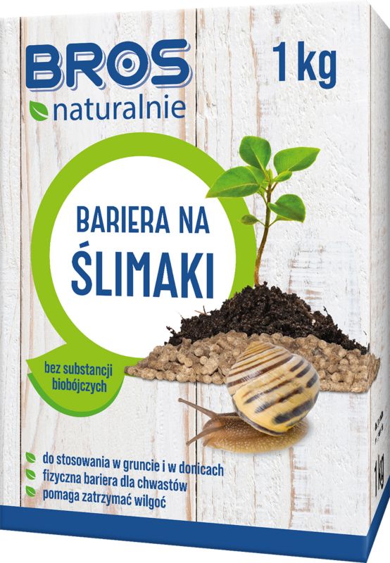 Bariera na ślimaki Bros naturalnie 1 kg