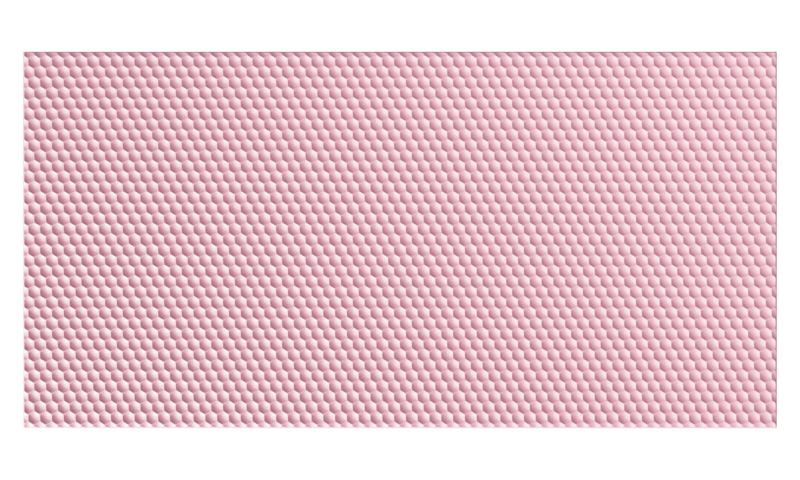 Panel dekoracyjny Decosa Golf 100 x 50 cm różowy